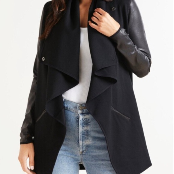 SPANX Faux Leather Convertible Jacket - Picture 4 of 9